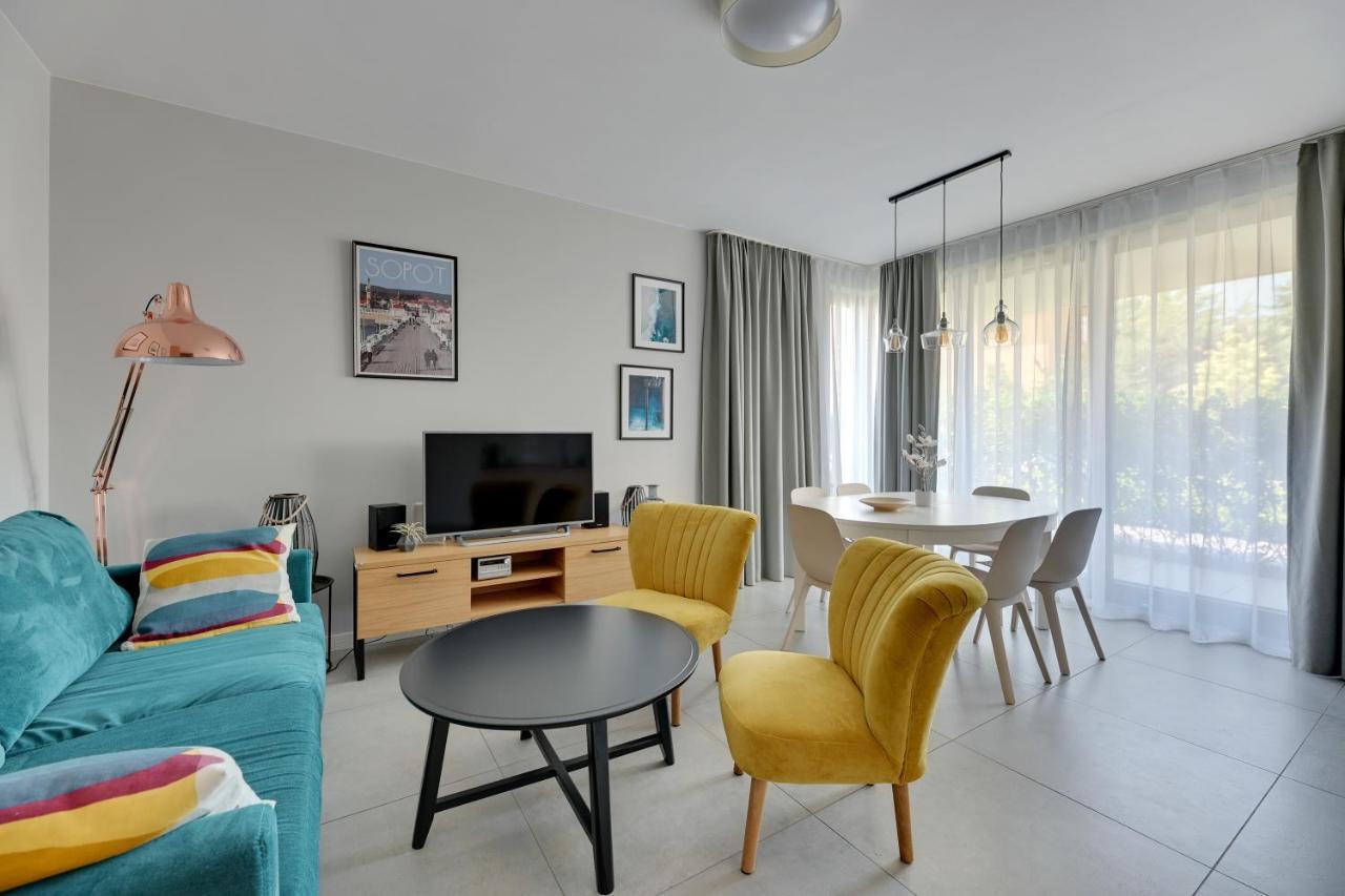 Dom & House - Apartments Okrzei Prime Sopot Eksteriør bilde