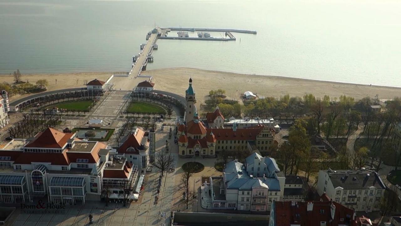 Dom & House - Apartments Okrzei Prime Sopot Eksteriør bilde